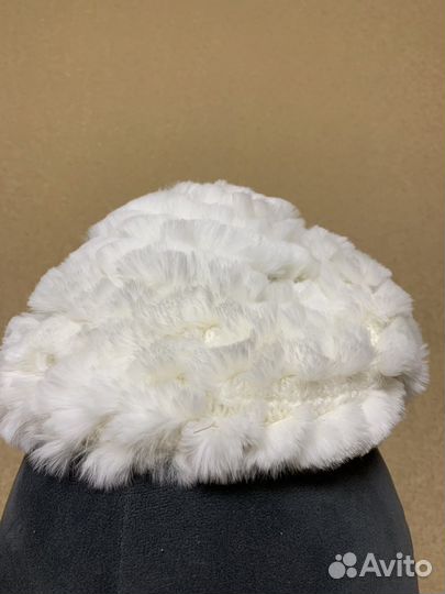 Шапка мех кролика