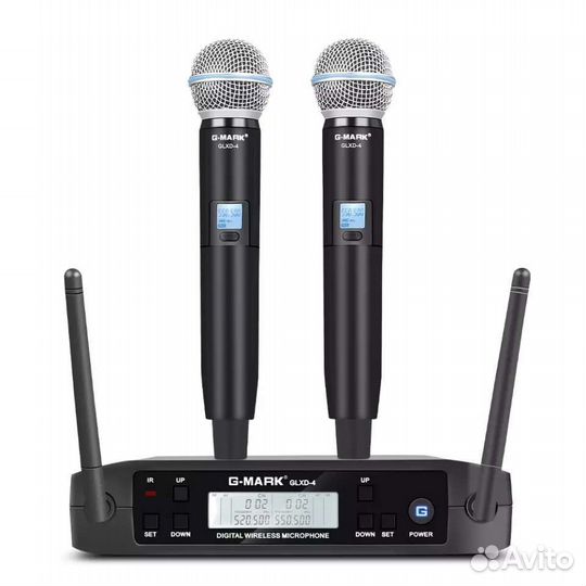 Радиомикрофоны G-mark Glxd-4 профессиональные