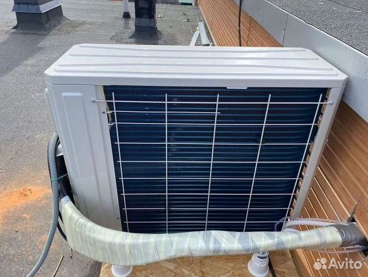 Сплит система с установкой