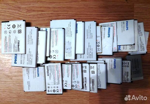 Аккумуляторы для телефонов Philips разных моделей