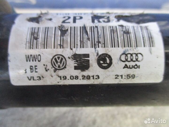 Привод передний правый Volkswagen Touran 1T3 cthc