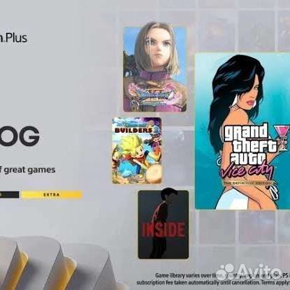 Подписка PS plus + Ea play PlayStation