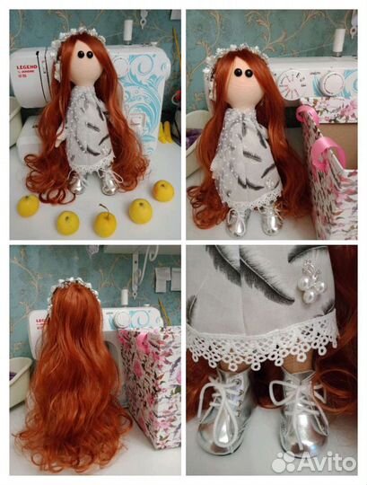 Куклы интерьерные подарочные ручной работы