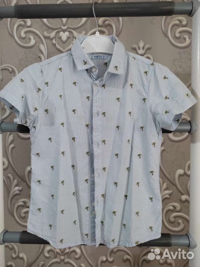 Рубашки на мальчика р-р 104