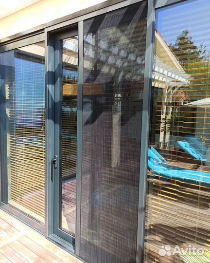 Москитные сетки плиссе