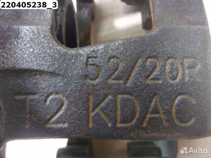 Суппорт тормозной передний Daewoo Matiz