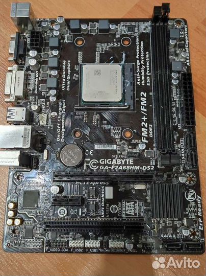 Материнская плата Gigabyte GA-F2A68HM-DS2 FM2