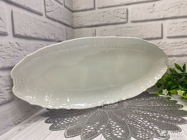 Блюдо для рыбы 52 см Бернадотт Чехия