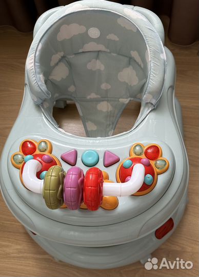 Ходунки детские для малышей с музыкальной панелью