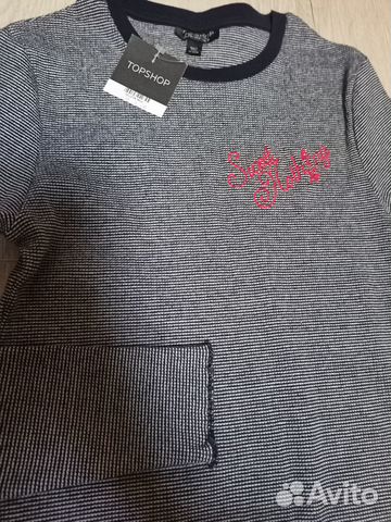 Платье трикотажное Topshop