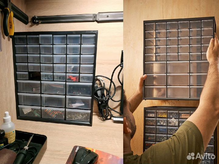 Стеллаж для мелочей. Органайзер для Лего