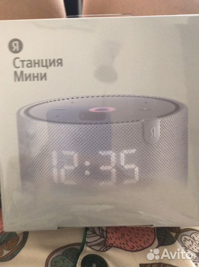Яндекс станция алиса мини с часами