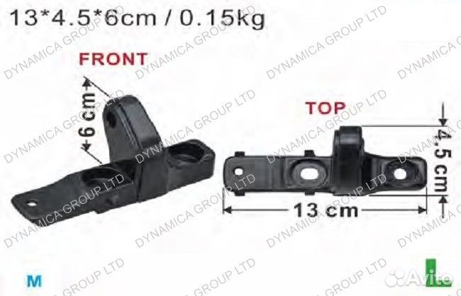 Кронштейн крепления зеркала нижн Hino500 GD8 E3 E4