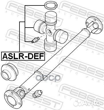 Крестовина карданного вала 27x75 land rover def
