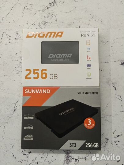 2.5'' SSD накопители 240гб, 256гб (новые)