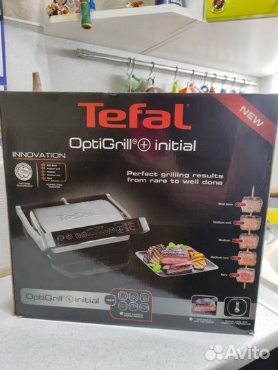 Электрогриль Tefal Optigrill+ Initial GC706D34