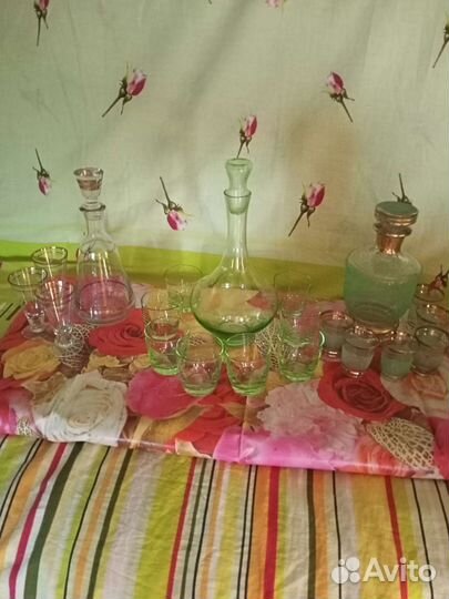 Штофы и графины СССР