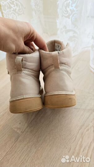 Ботинки Ecco на девочку 34 размер демисезон