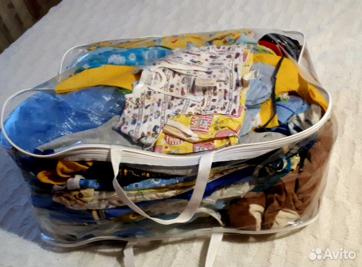 Большой пакет детских вещей 92- 98