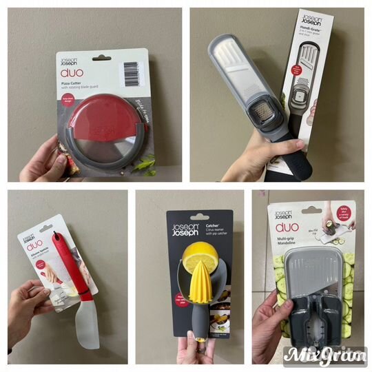 Терка, слайсер,нож для пиццы,лопатка joseph joseph