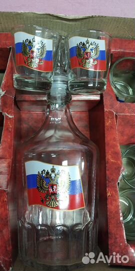 Подарочный набор графин и 6 рюмок