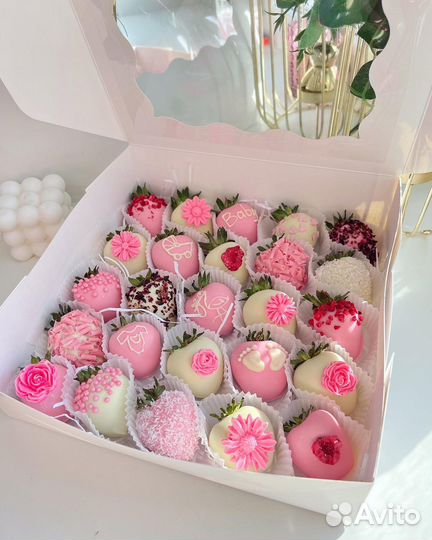 Клубника в шоколаде На рождения ребенка