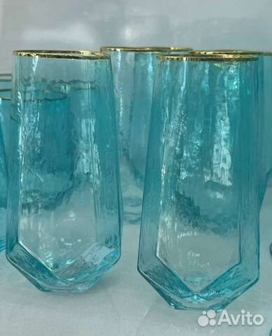 Стаканы высокие для сока и воды