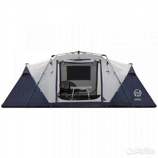 Палатка полуавтоматическая FHM Sirius 6 black-out