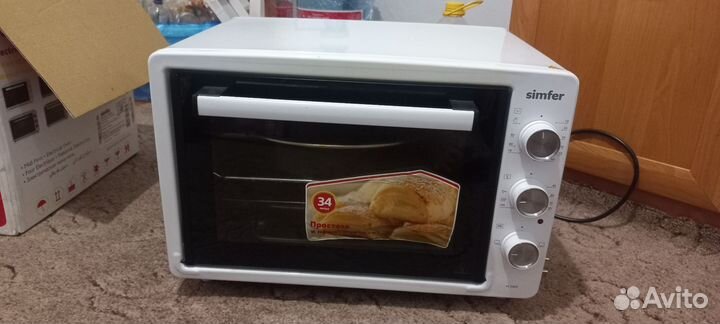 Электрическая мини печь духовка бу