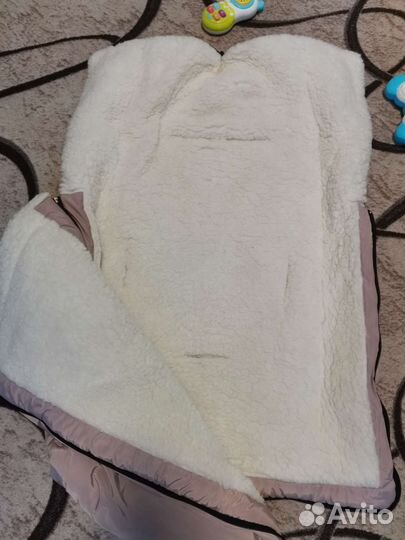 Зимний конверт в коляску