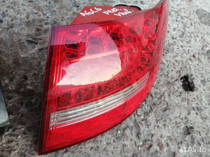 Фонарь Задний А6 С6 Универсал рестайлинг 2010 год