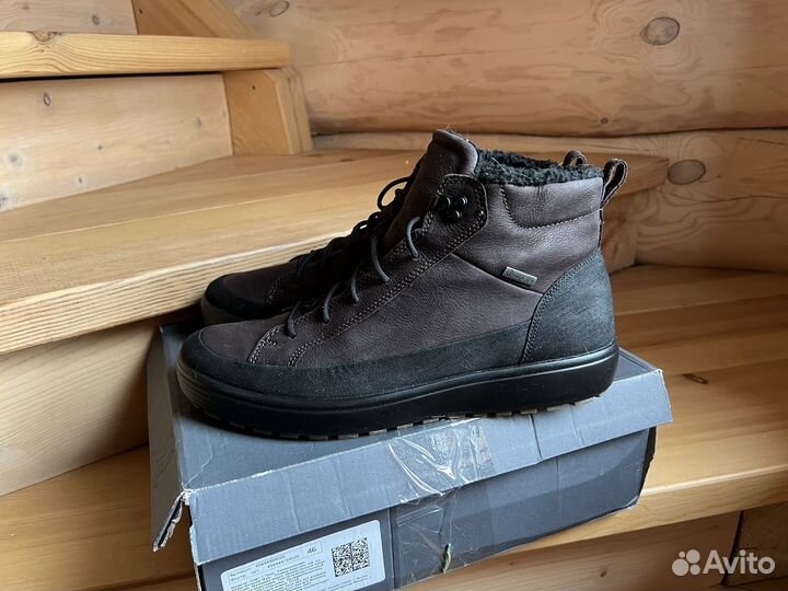 Кеды зимние ботинки мужские Ecco