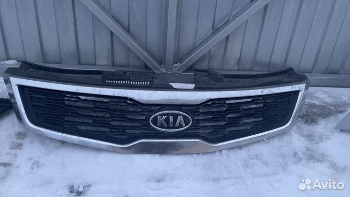 Решетка радиатора и бампера Kia Ceed 1 10-12 рест