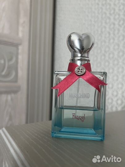 Moschino funny оригинал, остаток во флаконе