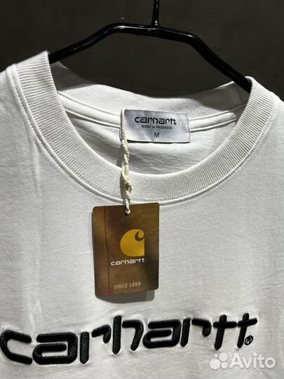 Футболка Carhartt белая 3XL