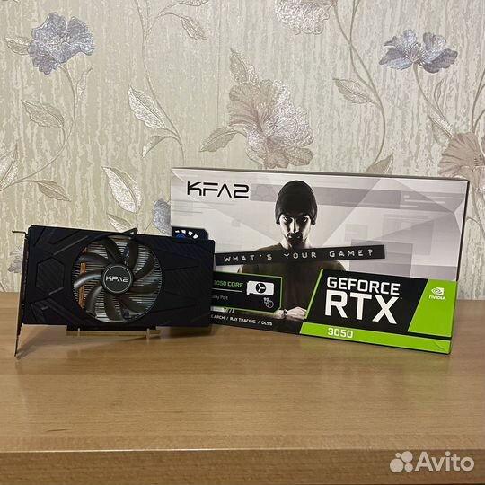 Видеокарта RTX 3050