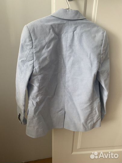 Пиджак голубой h&m
