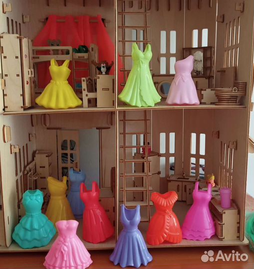 Куколки с одеждой