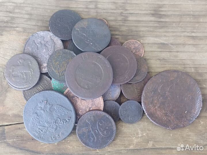 Царские монеты 30шт