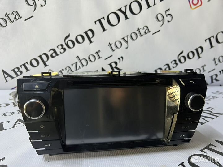 Магнитола Toyota corolla E180 штатная оригинал