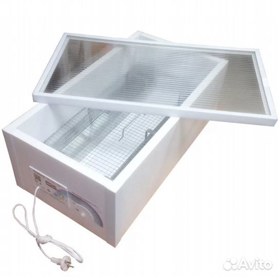 Инкубатор «Норма пк» Сезам 90 яиц (белый)