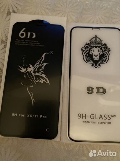 Защитные стекла на iPhone X/xs