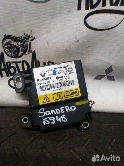 Блок SRS Renault Sandero K7JA710 2013