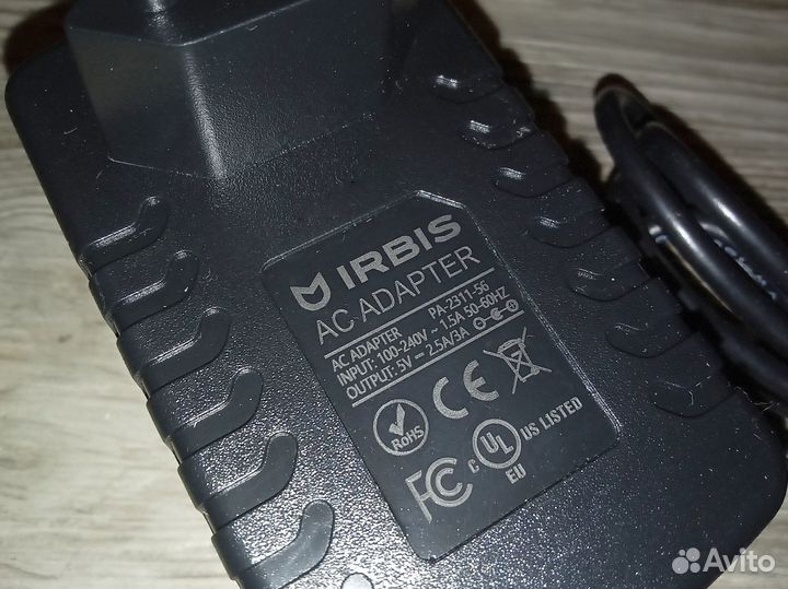 Блок питания для Irbis NB62 (сетевой адаптер)