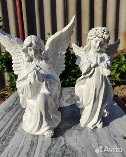 Ангел,ангелочек, скульптура, памятник, декор сада