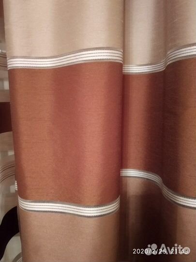 Комплект готовых штор