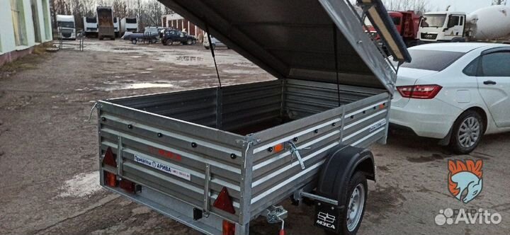Прицеп 01.024 с высоким бортом Н470мм.Запчасти