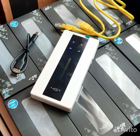Новый Мобильный 4g sim WiFi роутер LAN выход
