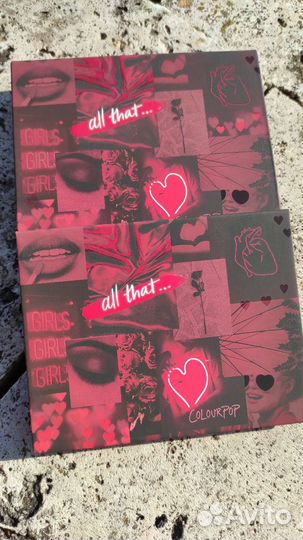 ColourPop All That палитра теней