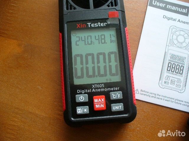 Цифровой анемометр